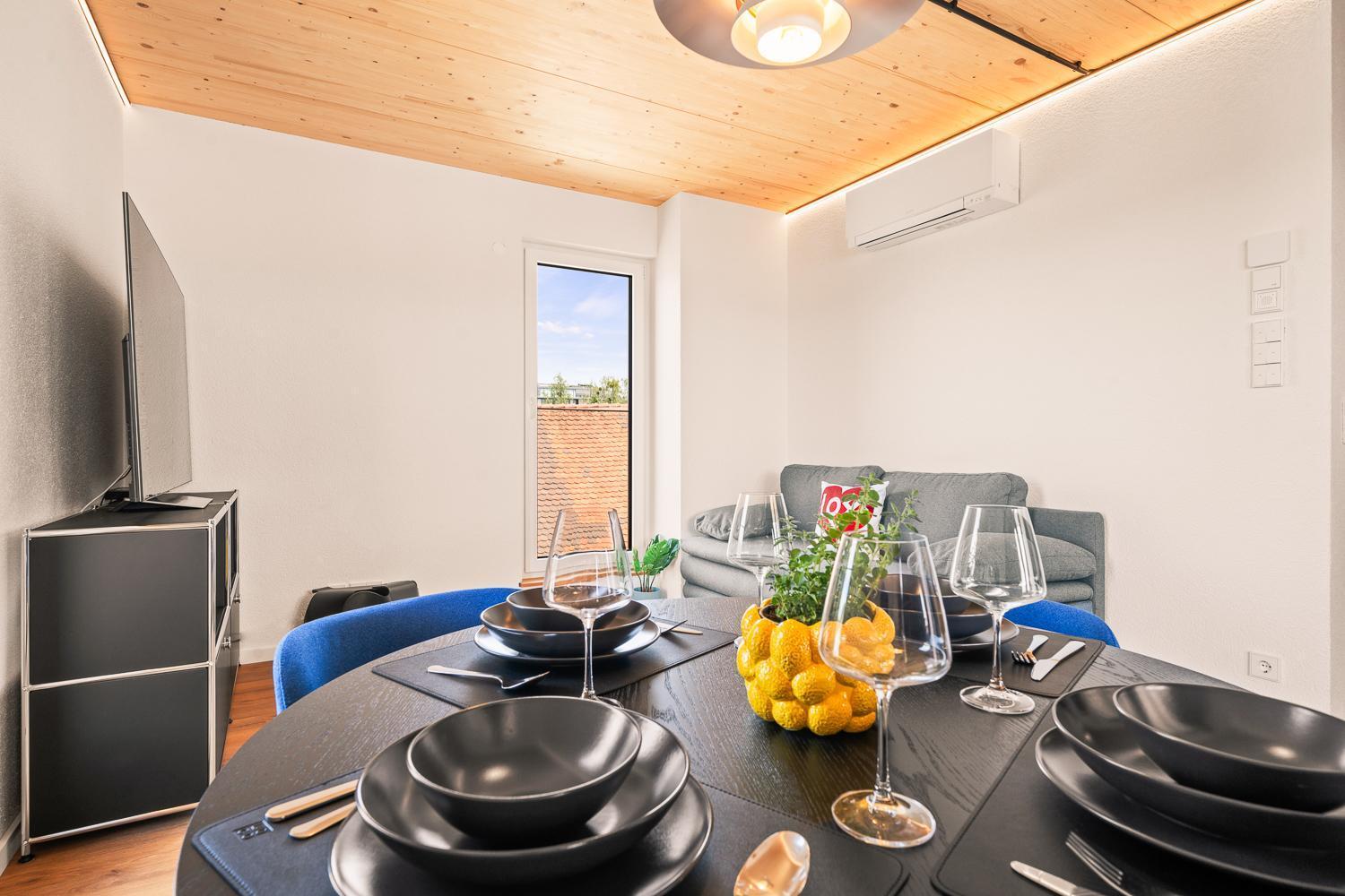 Penthouse Mit Traumhafter Terrasse Klimatisiert Apartment FDH Exterior foto